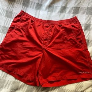COLUMBIA “PFG” RED SHORTS